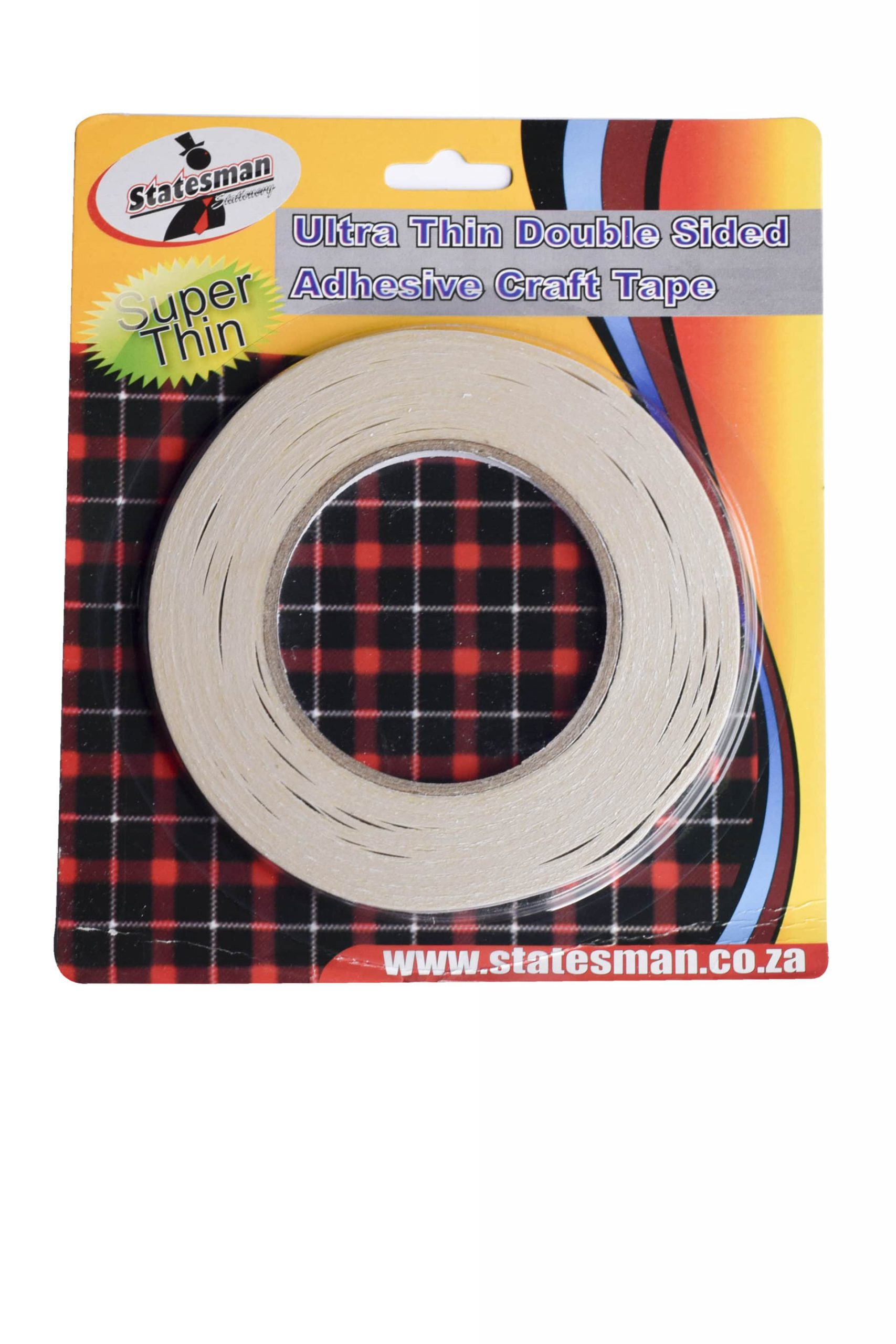 Ultra Thin Double Sided Tape 50m Statesman Stationery